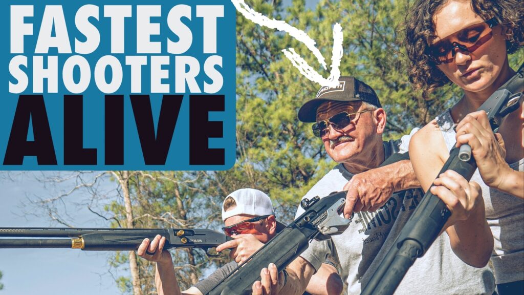 Shotgun Speed Shooting Challenges with Jerry & Lena Miculek