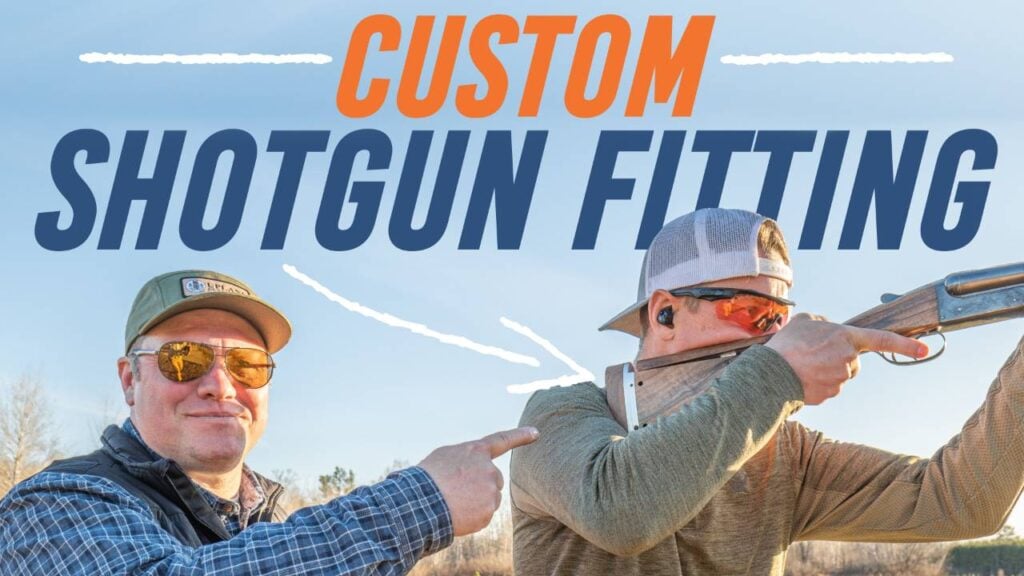 Custom Shotgun Fitting with Del Whitman