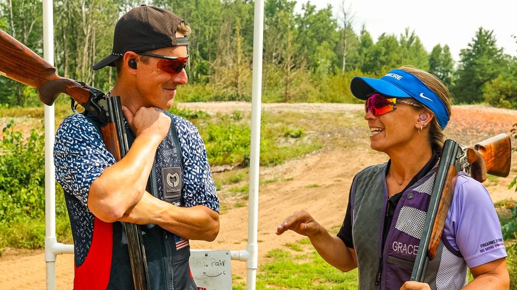 sporting clays challenge with Grace Callahan
